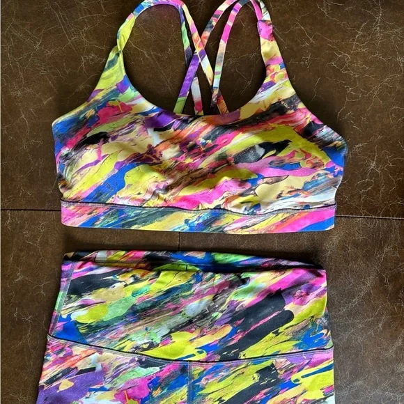 lululemon athletica Multicolor Leggings and Bra Set - Picture 5 of 7